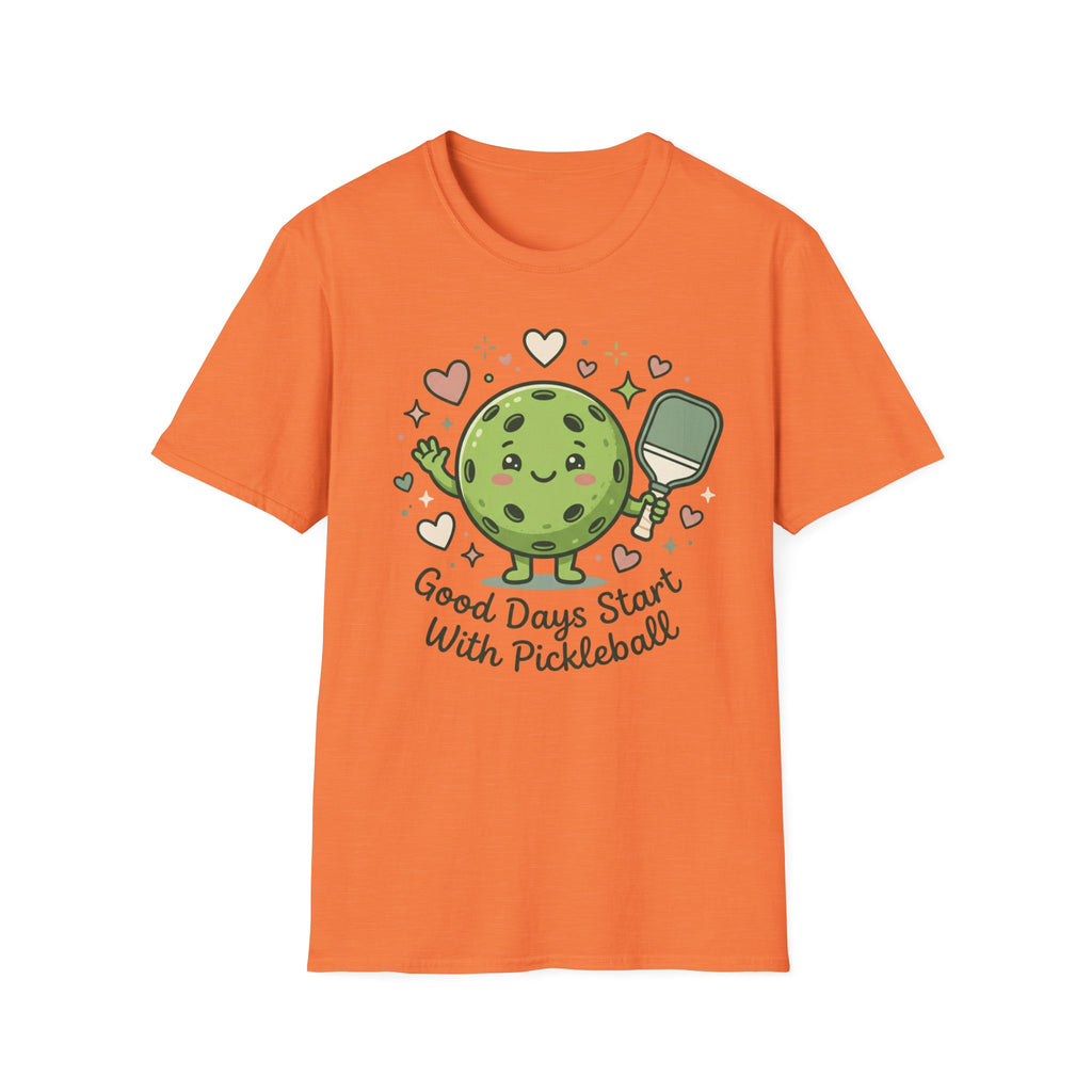Good days start with pickleball T-Shirt