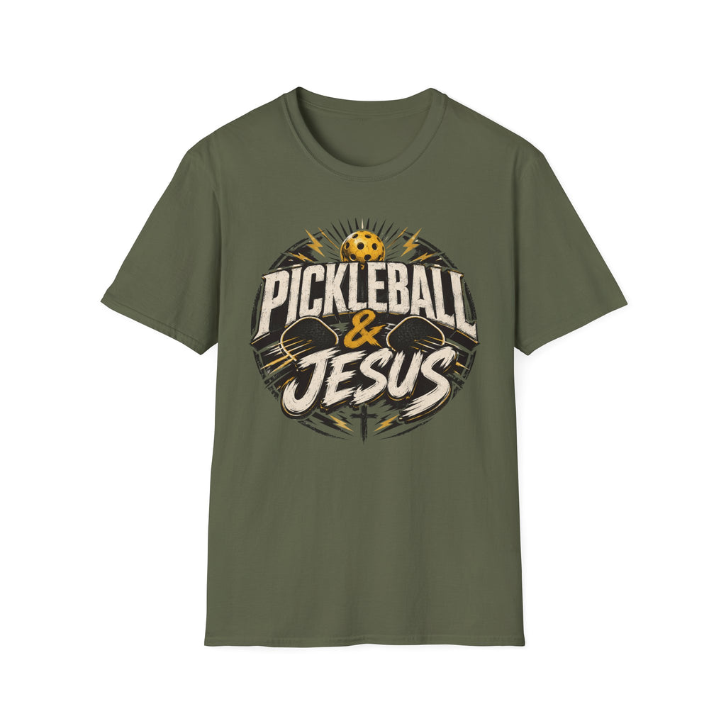 Pickleball and Jesus T-Shirt