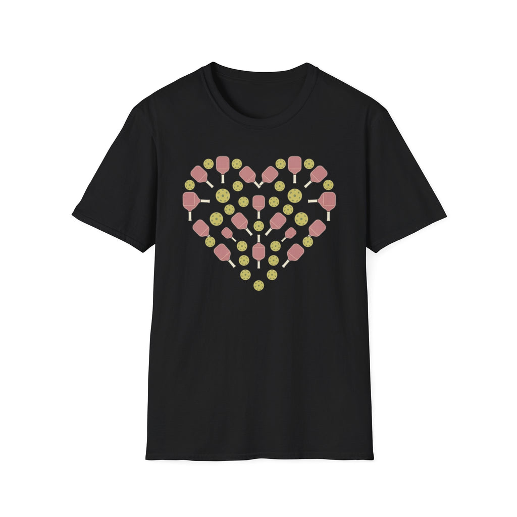 Pickleball Heart T-Shirt