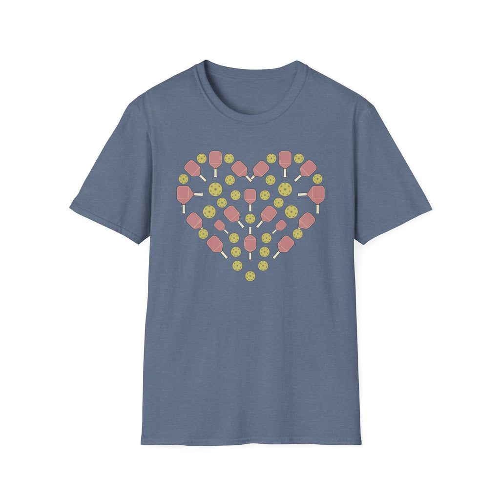 Pickleball Heart T-Shirt