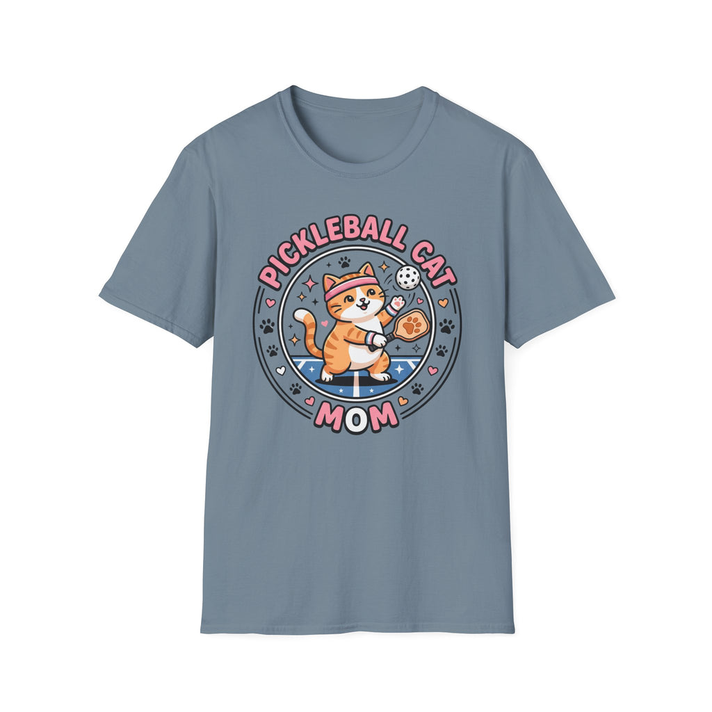 Pickleball cat Mom T-Shirt