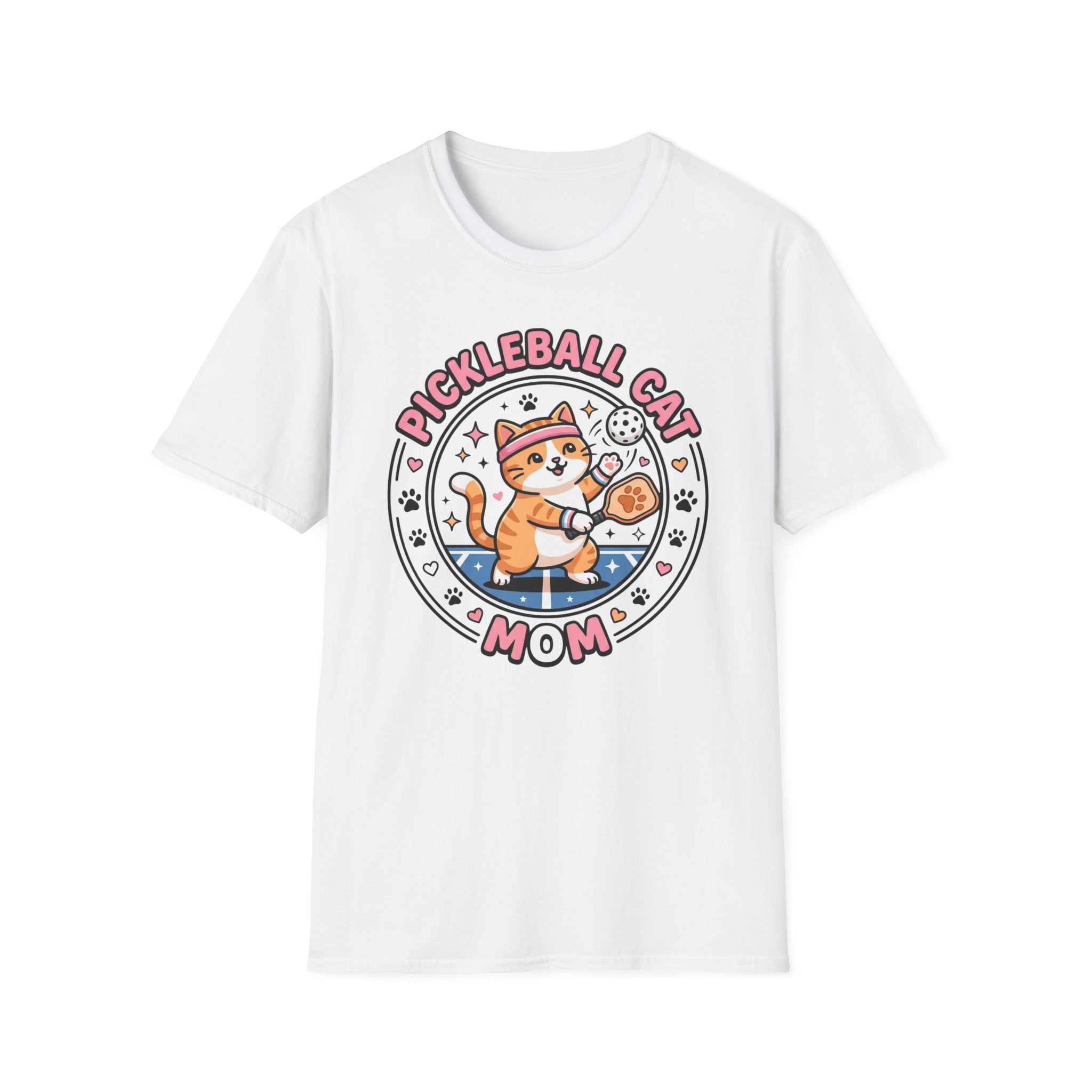 Pickleball cat Mom T-Shirt