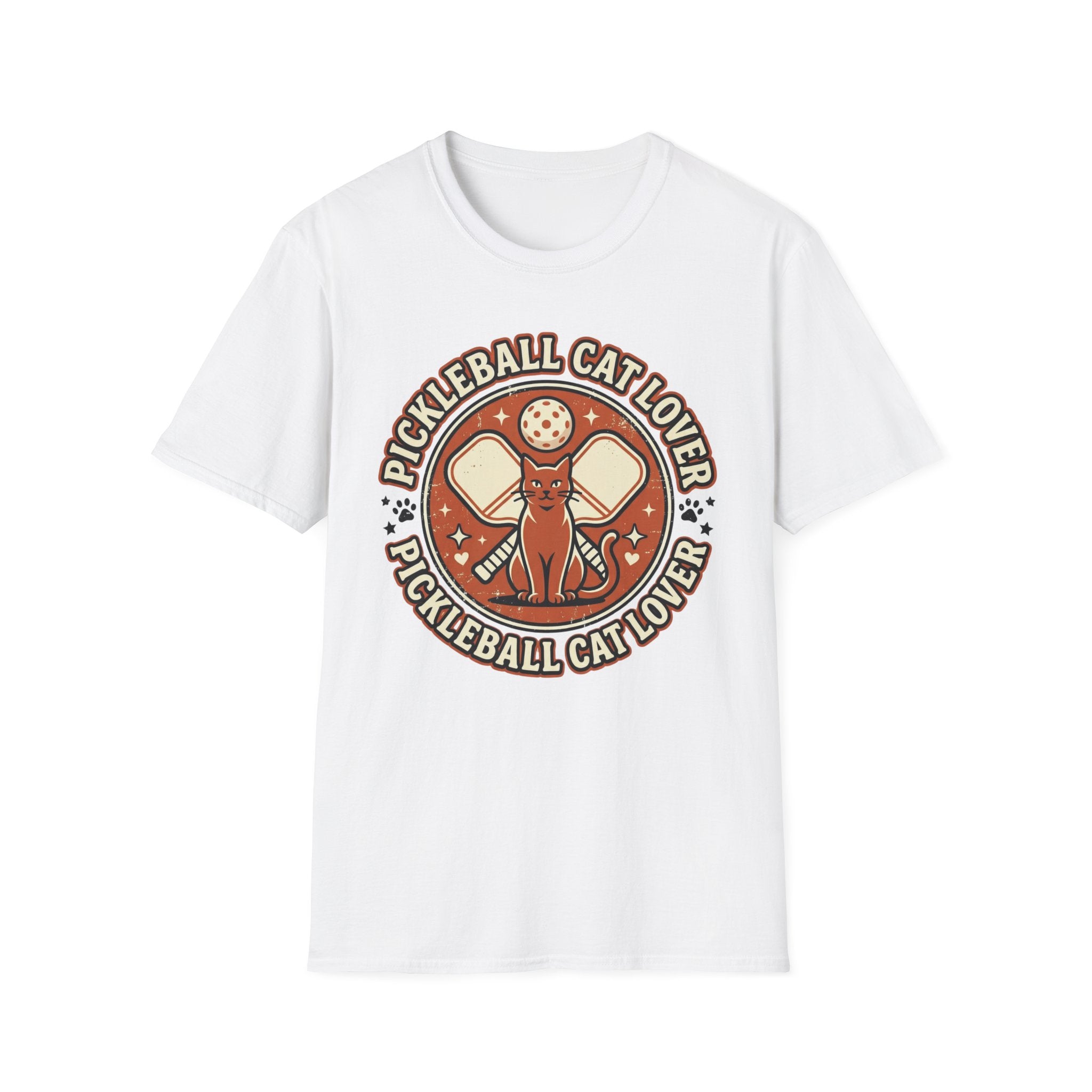 Pickleball cat lover T-Shirt