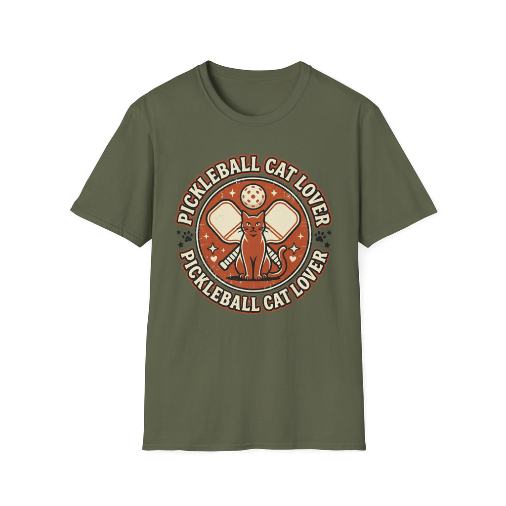 Pickleball cat lover T-Shirt