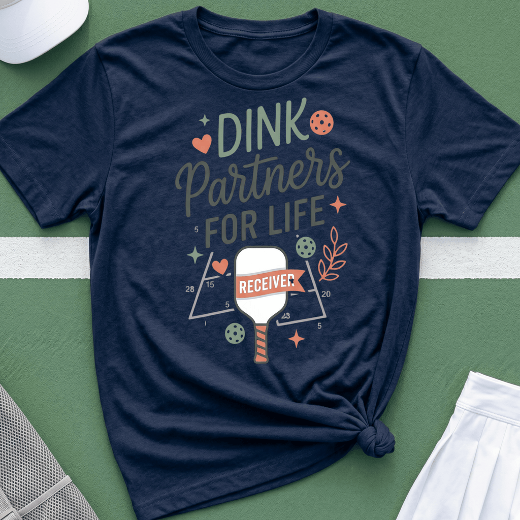 Dink partners for life reciever T-Shirt