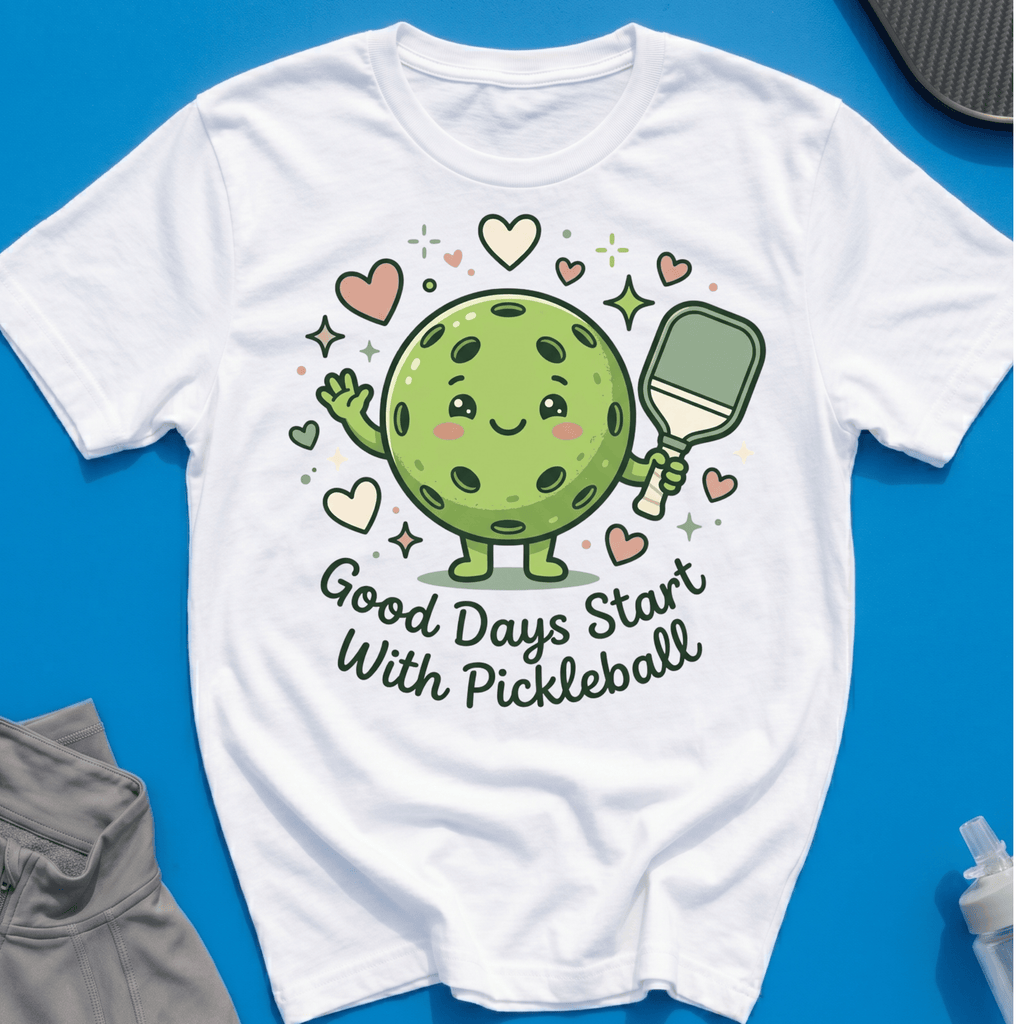Good days start with pickleball T-Shirt