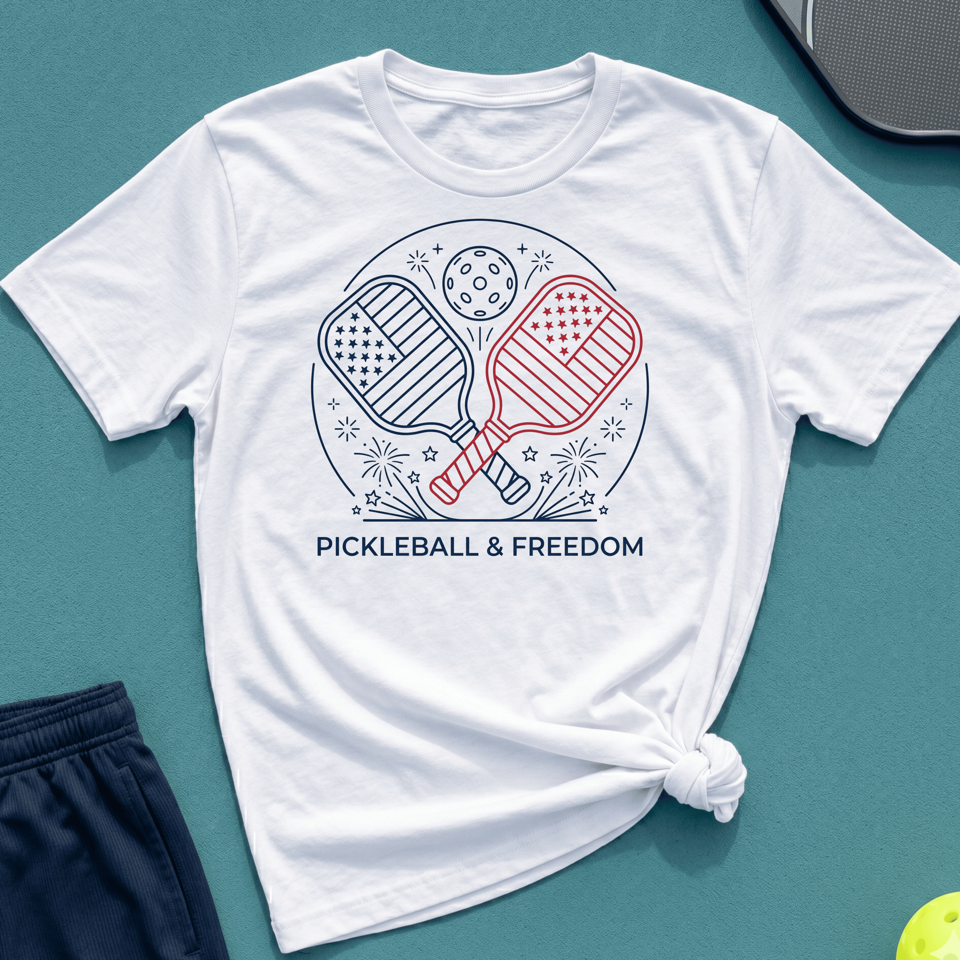 Pickleball & Freedom T-Shirt