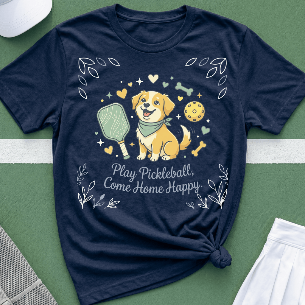 Play pickleball come home happy T-Shirt