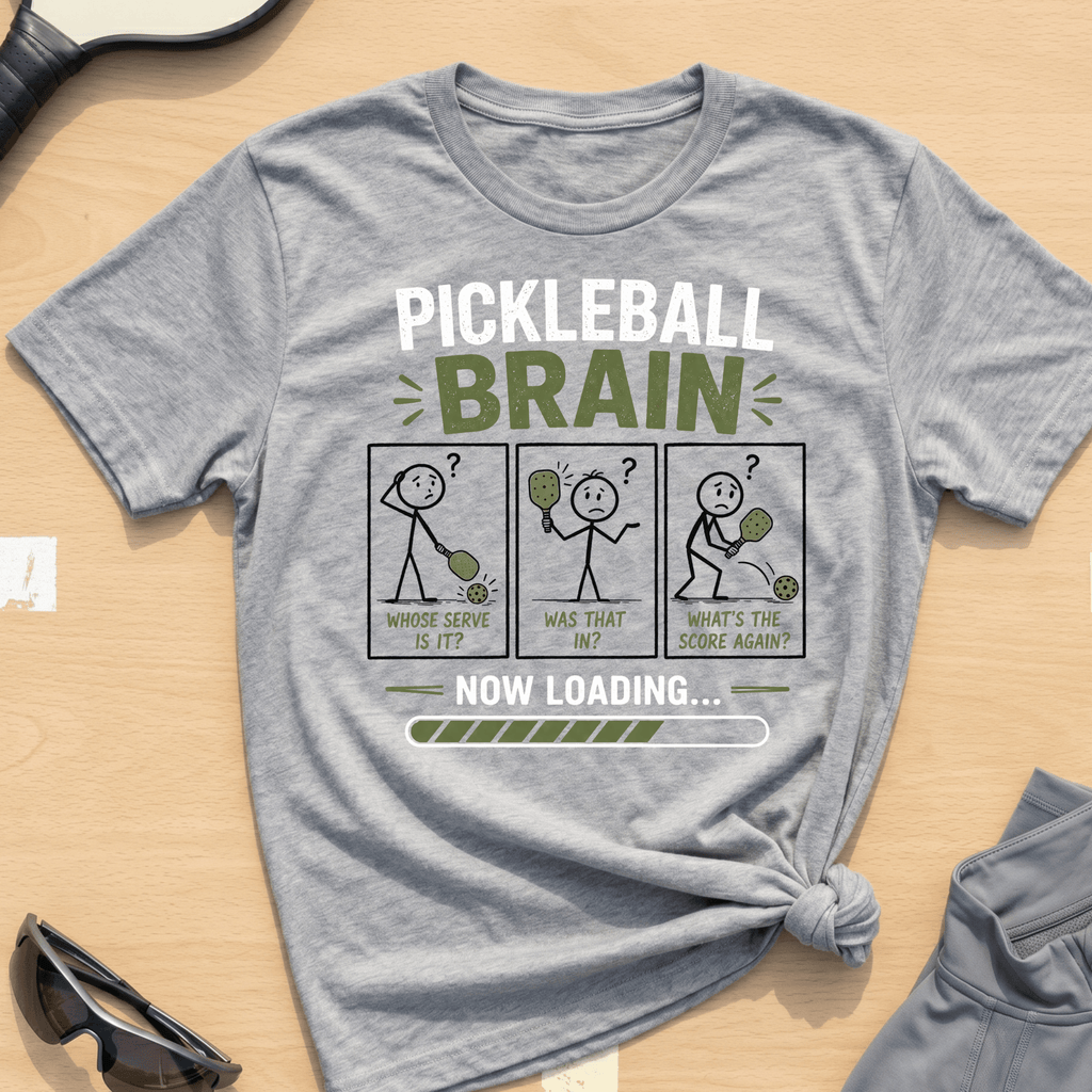 Pickleball Brain T-Shirt