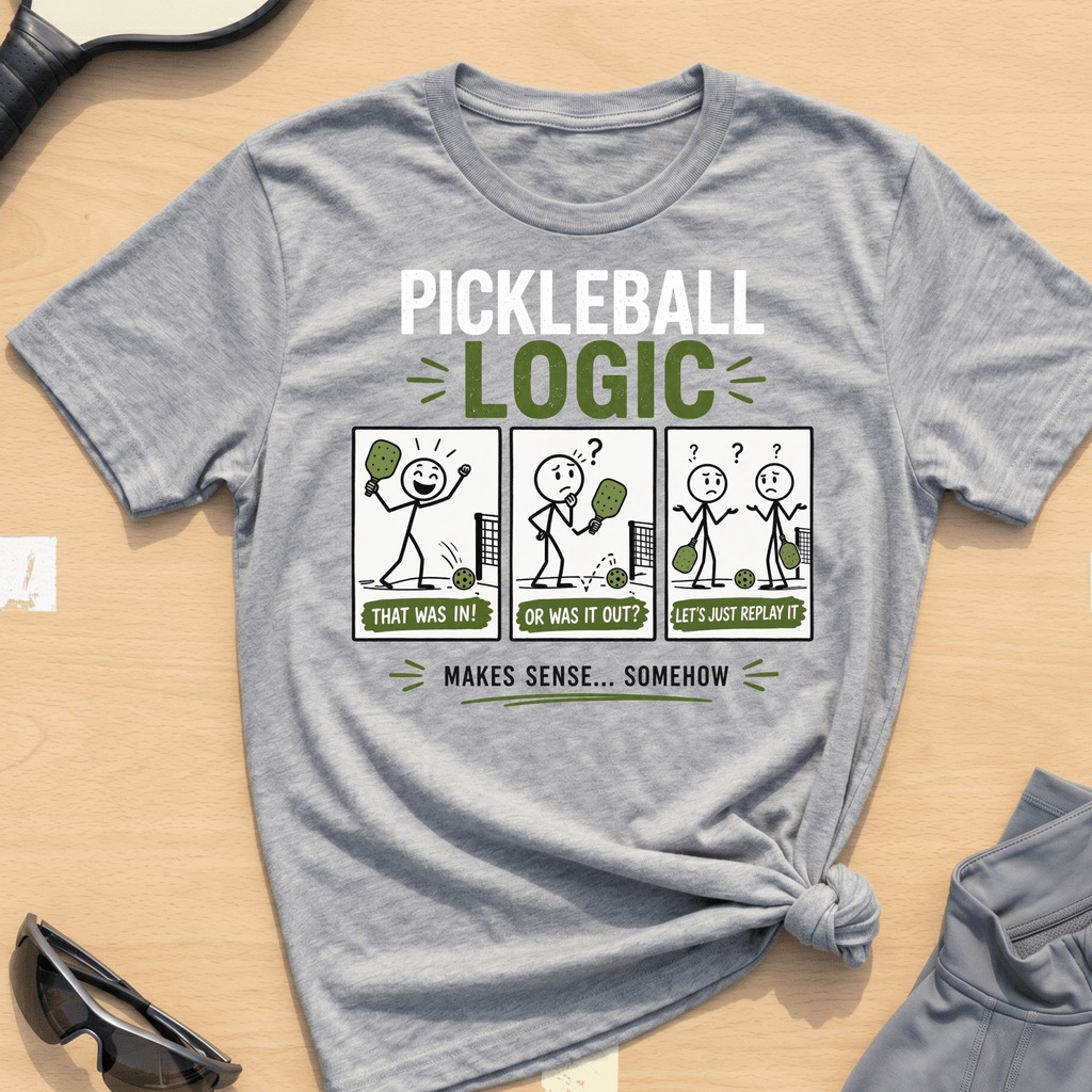 Pickleball Logic T-Shirt