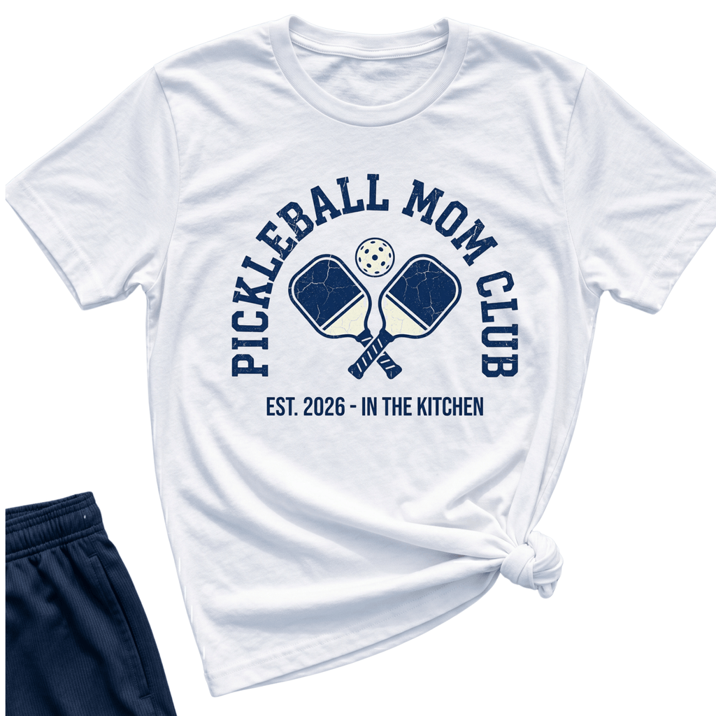 Pickleball Mom Club T-Shirt