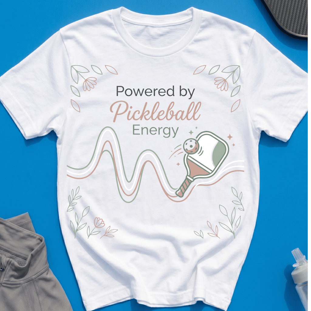 Pickleball powered by T-Shirt