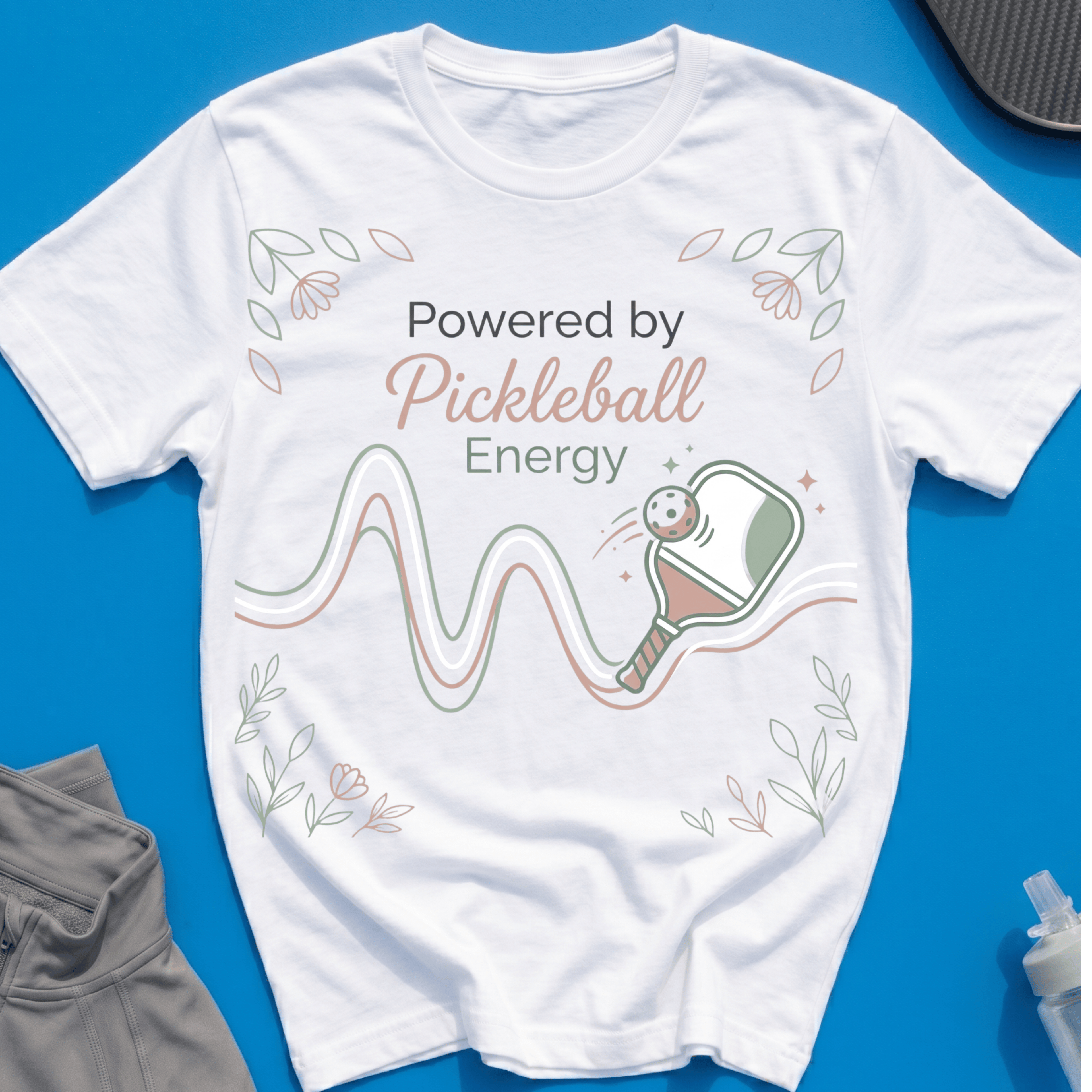 Pickleball powered by T-Shirt