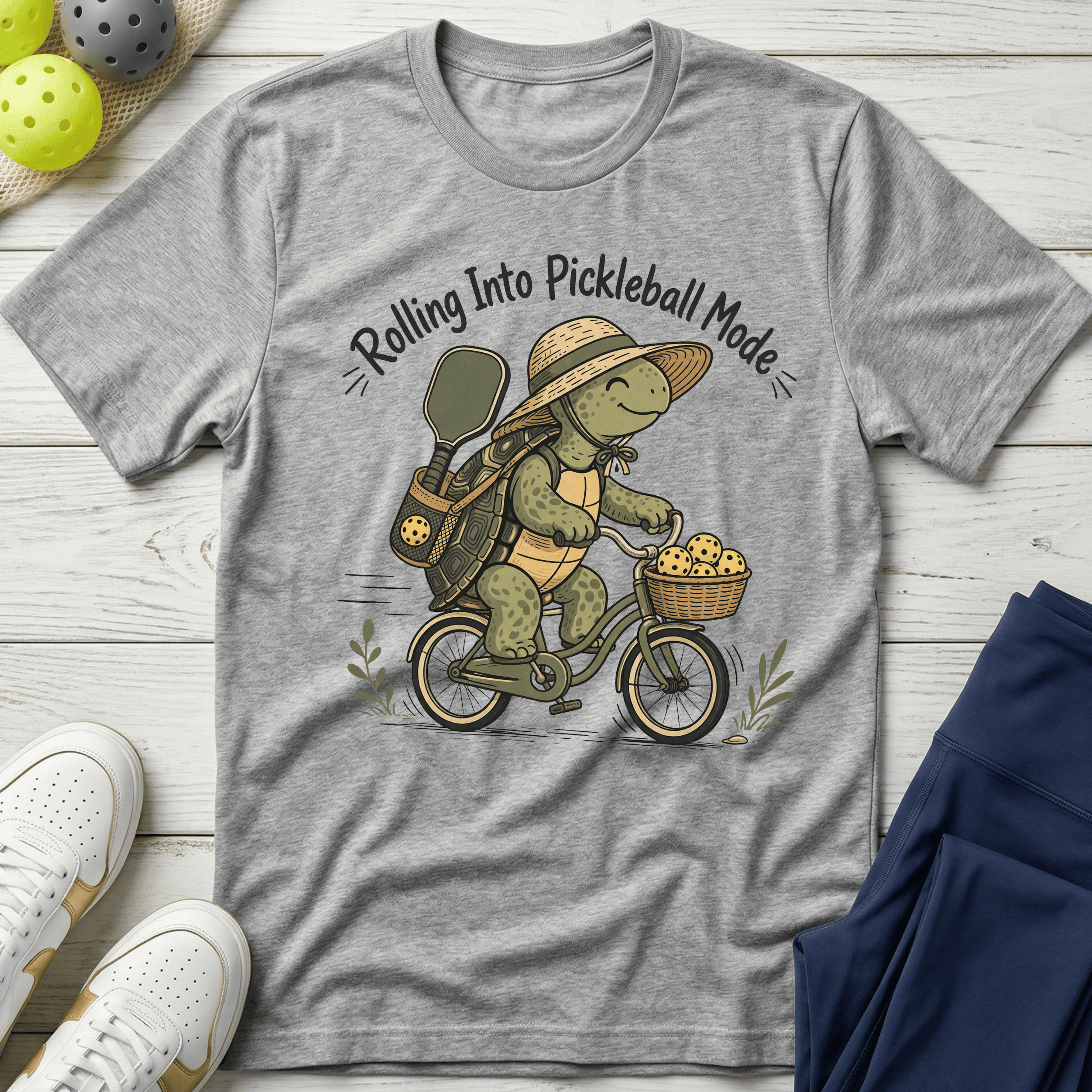 Rolling into pickleball mode T-Shirt