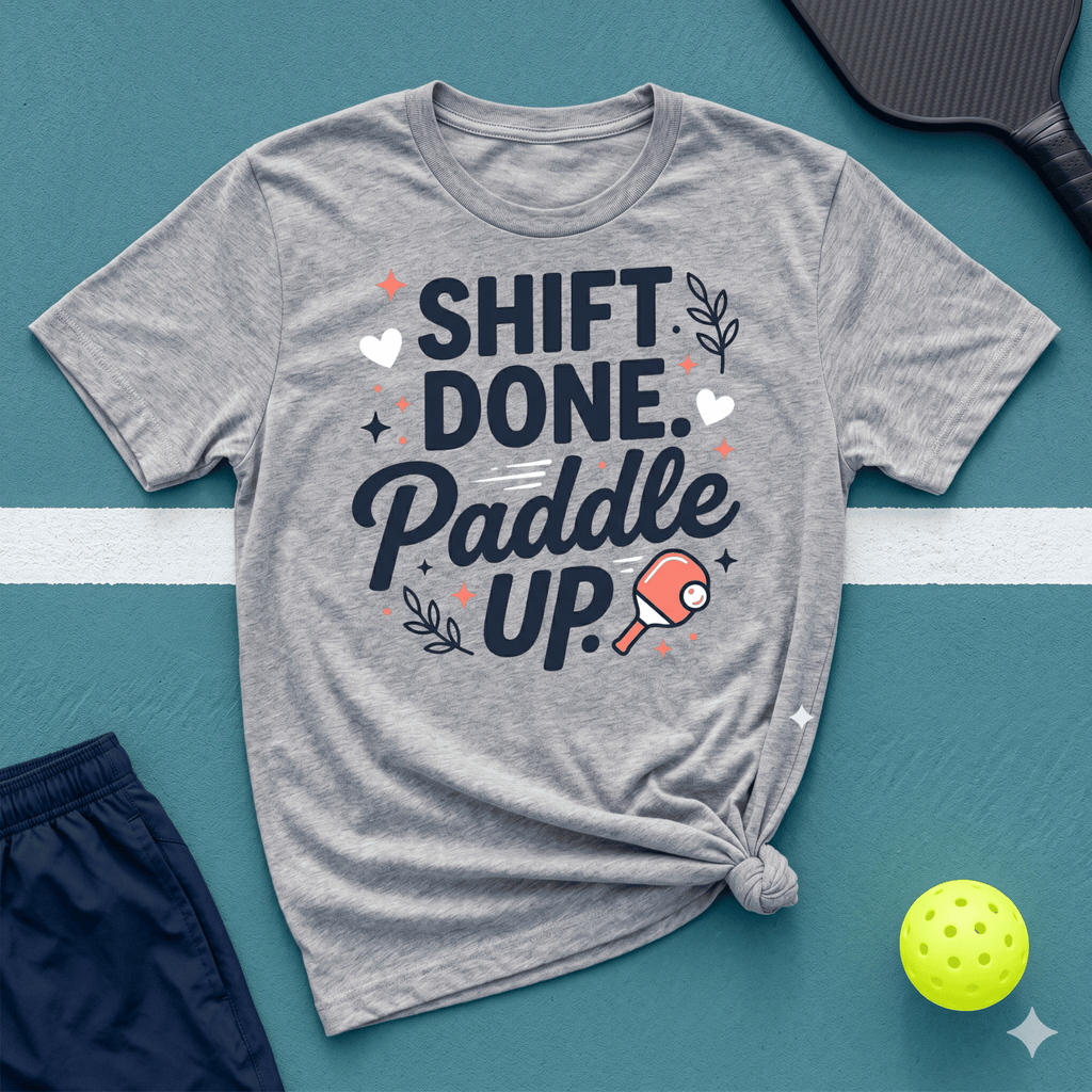 Shift done paddle up T-Shirt