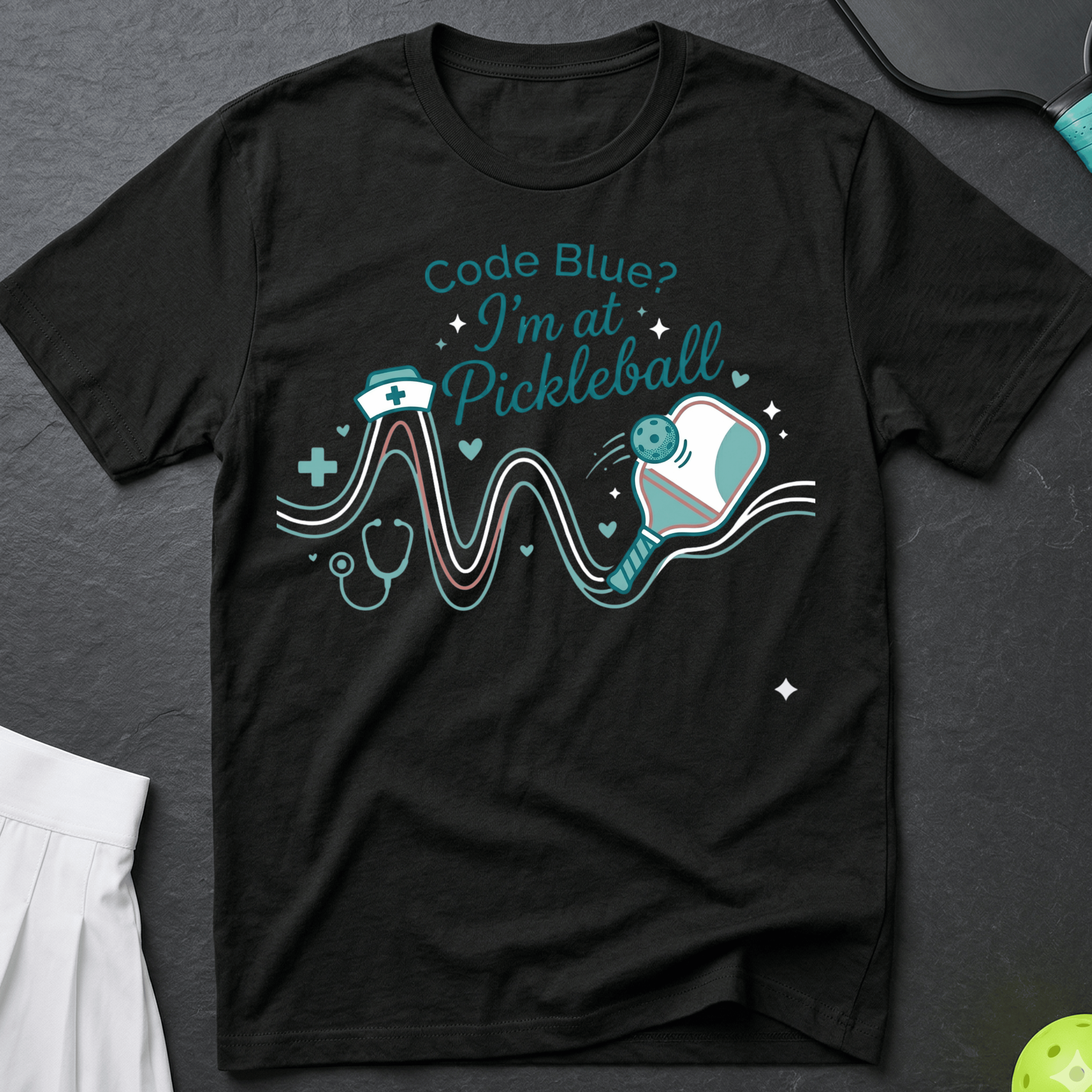 Code blue I'm at pickleball T-Shirt