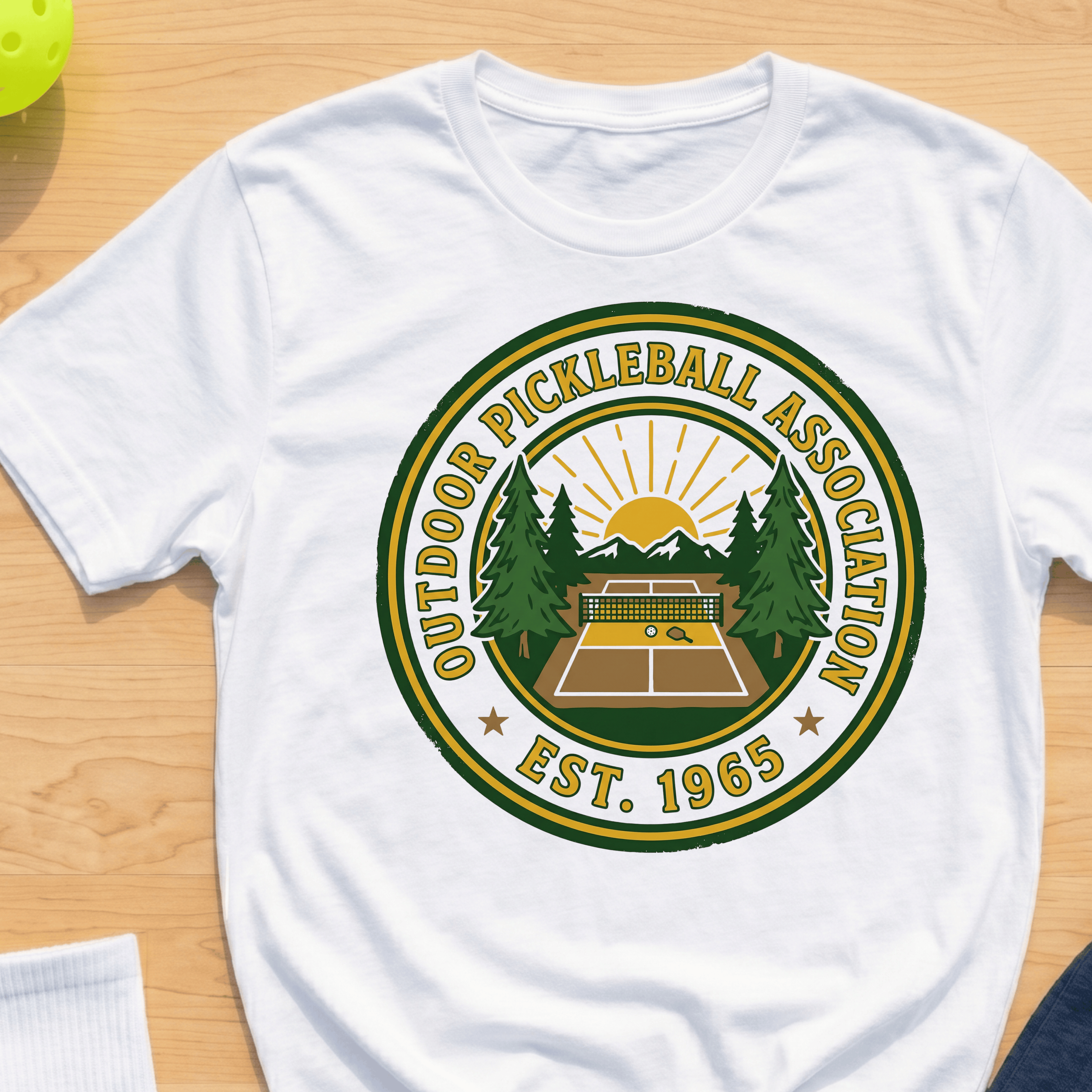 Outdoor Pickleball association T-Shirt