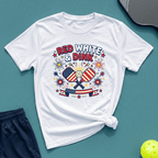 Red, white & Dink T-Shirt