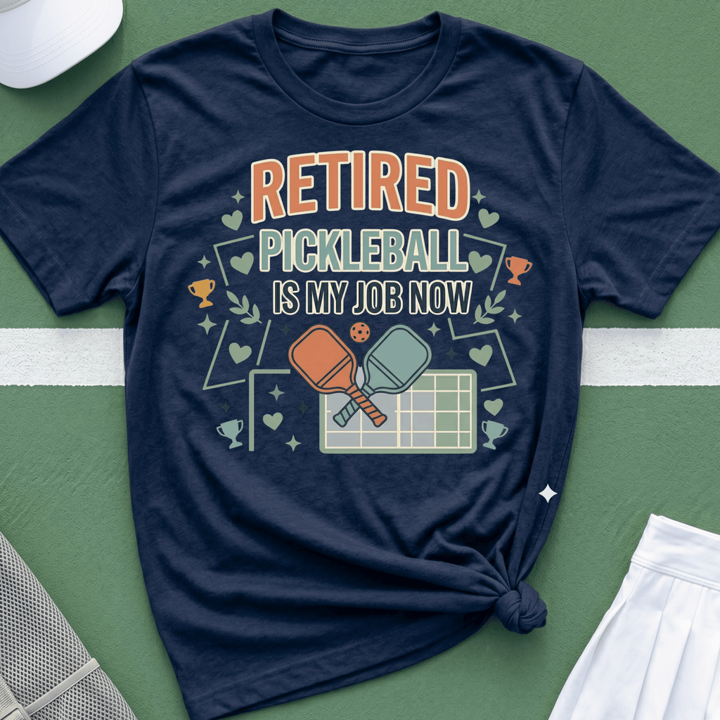 Retired pickleball is my job now T-Shirt