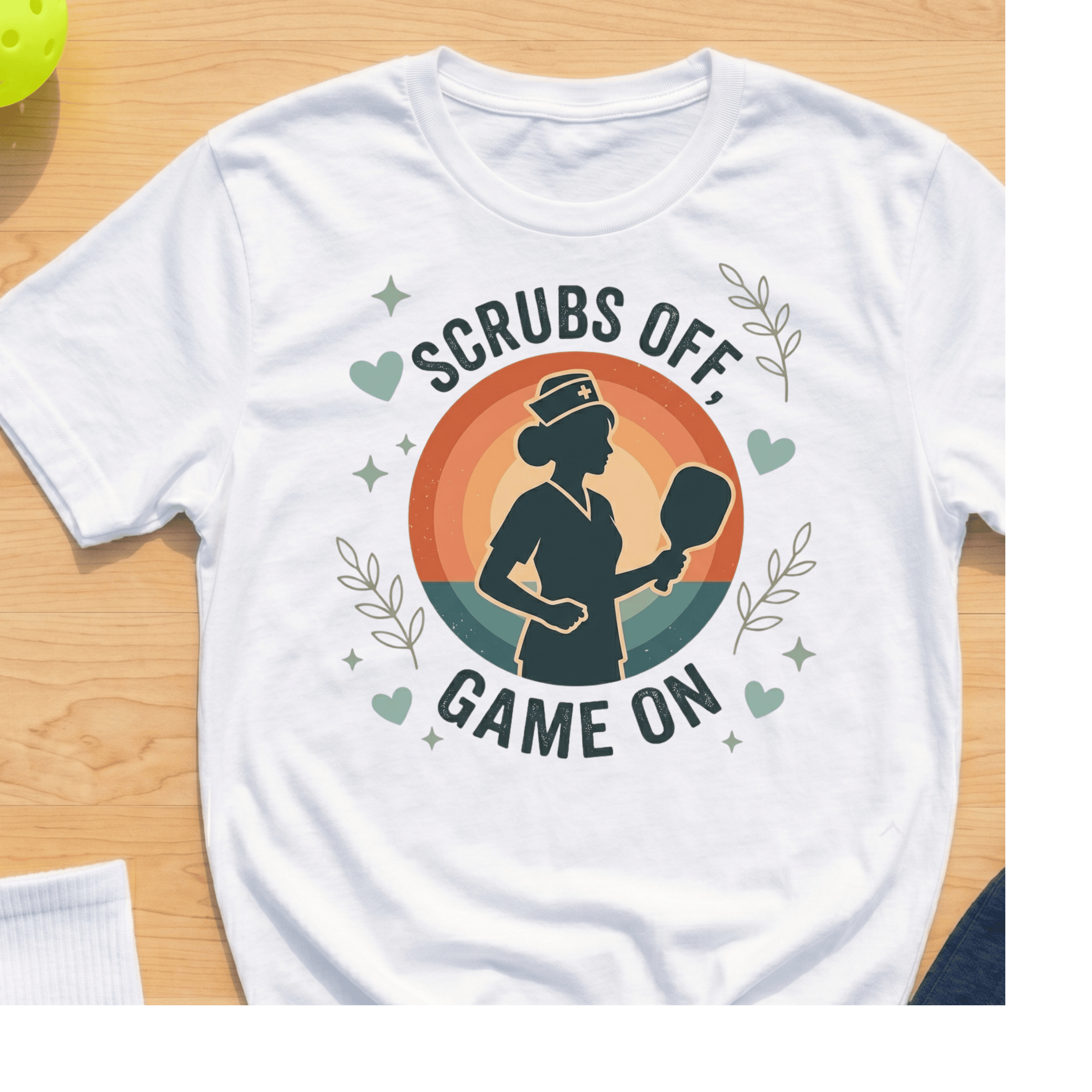 Scrubs off game on T-Shirt
